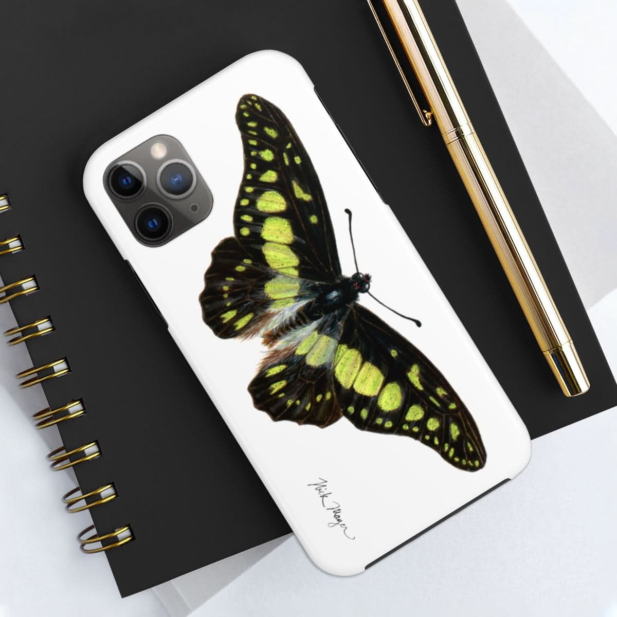 Electric Green Swordtail  Phone Case (iPhone)