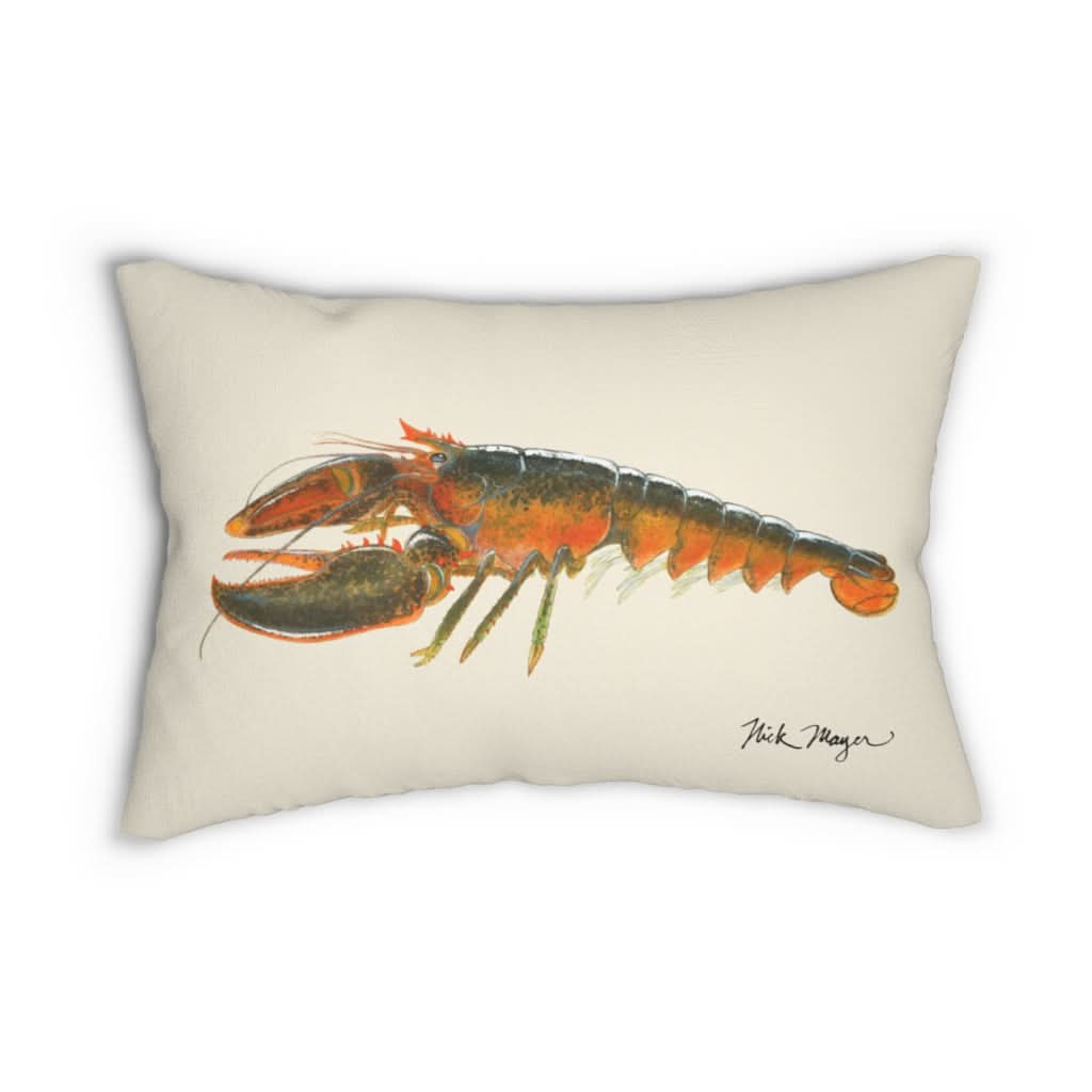 Lobster Throw Pillow