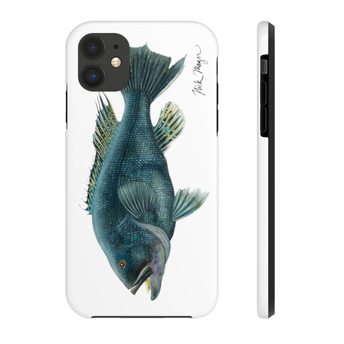 Black Sea Bass Phone Case (iPhone)