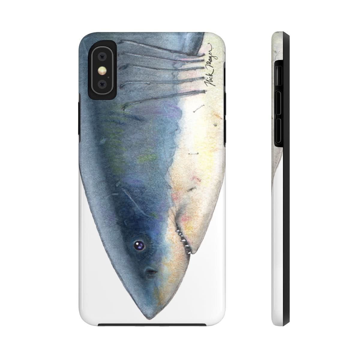 Great White Shark Face Phone Case (iPhone)