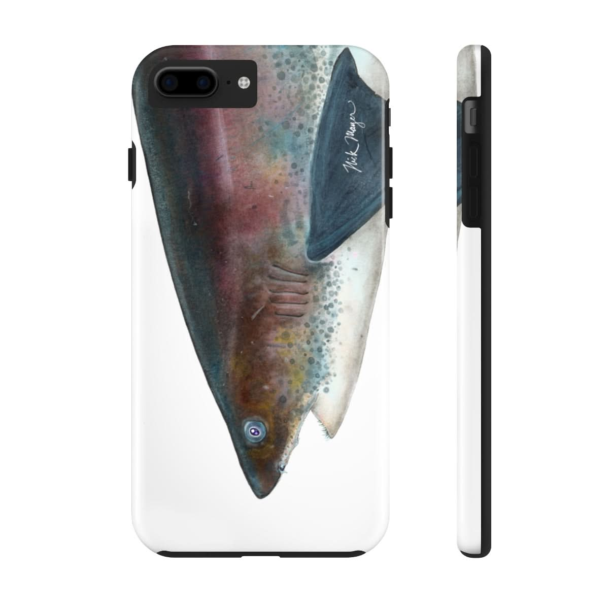 Thresher Shark Face Phone Case (iPhone)