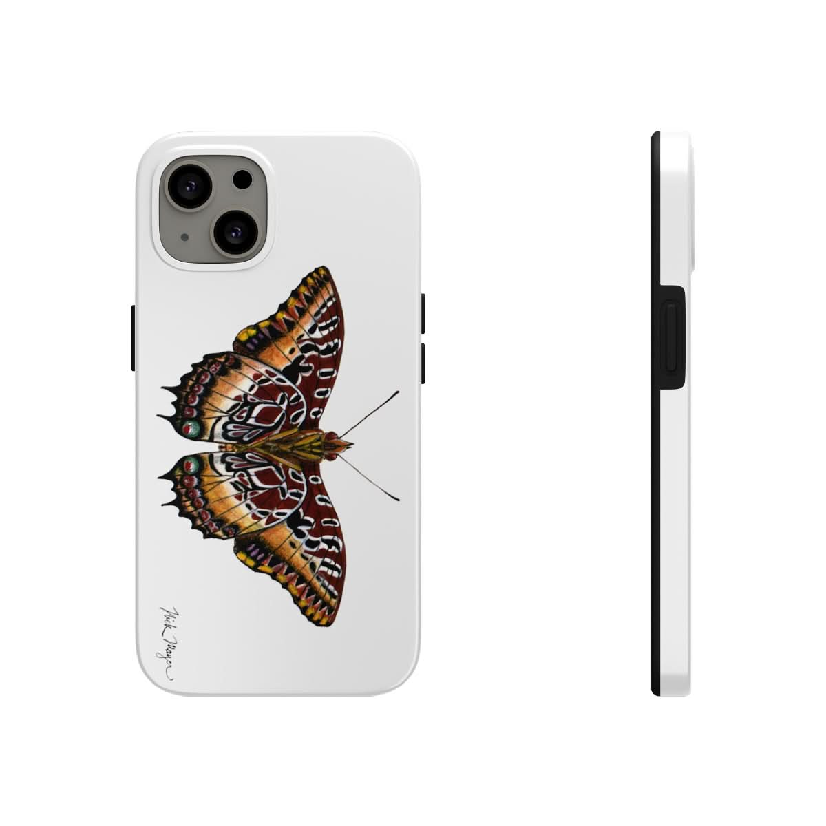 Black Bordered Charaxes Phone Case (iPhone)