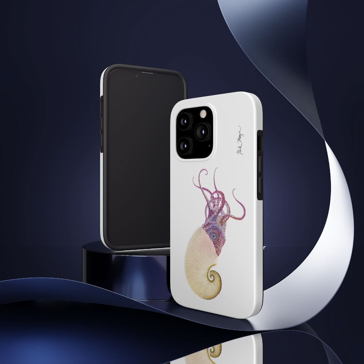 Paper Nautilus Phone Case (iPhone)