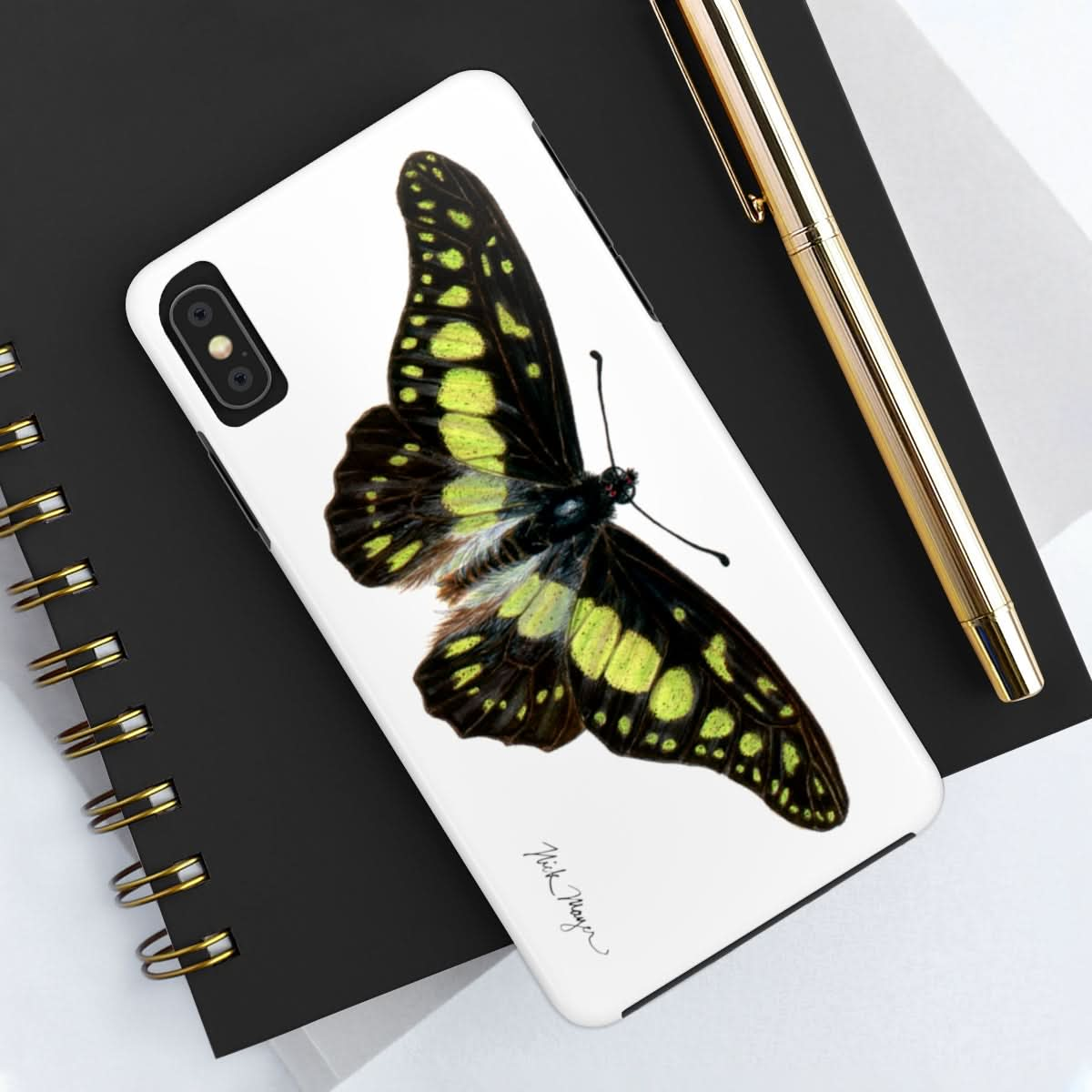 Electric Green Swordtail  Phone Case (iPhone)