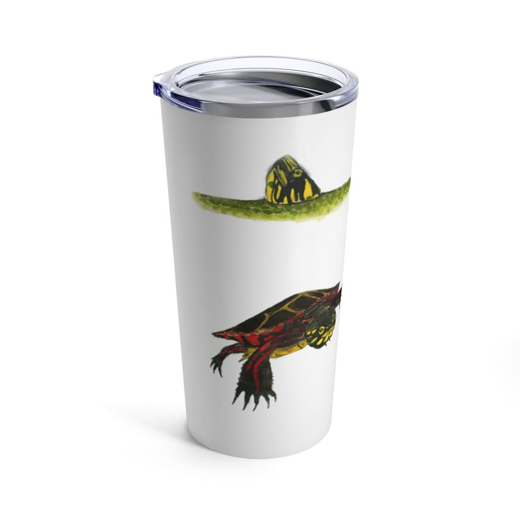 Baby Painted Turtles, 20 oz Steel Tumbler