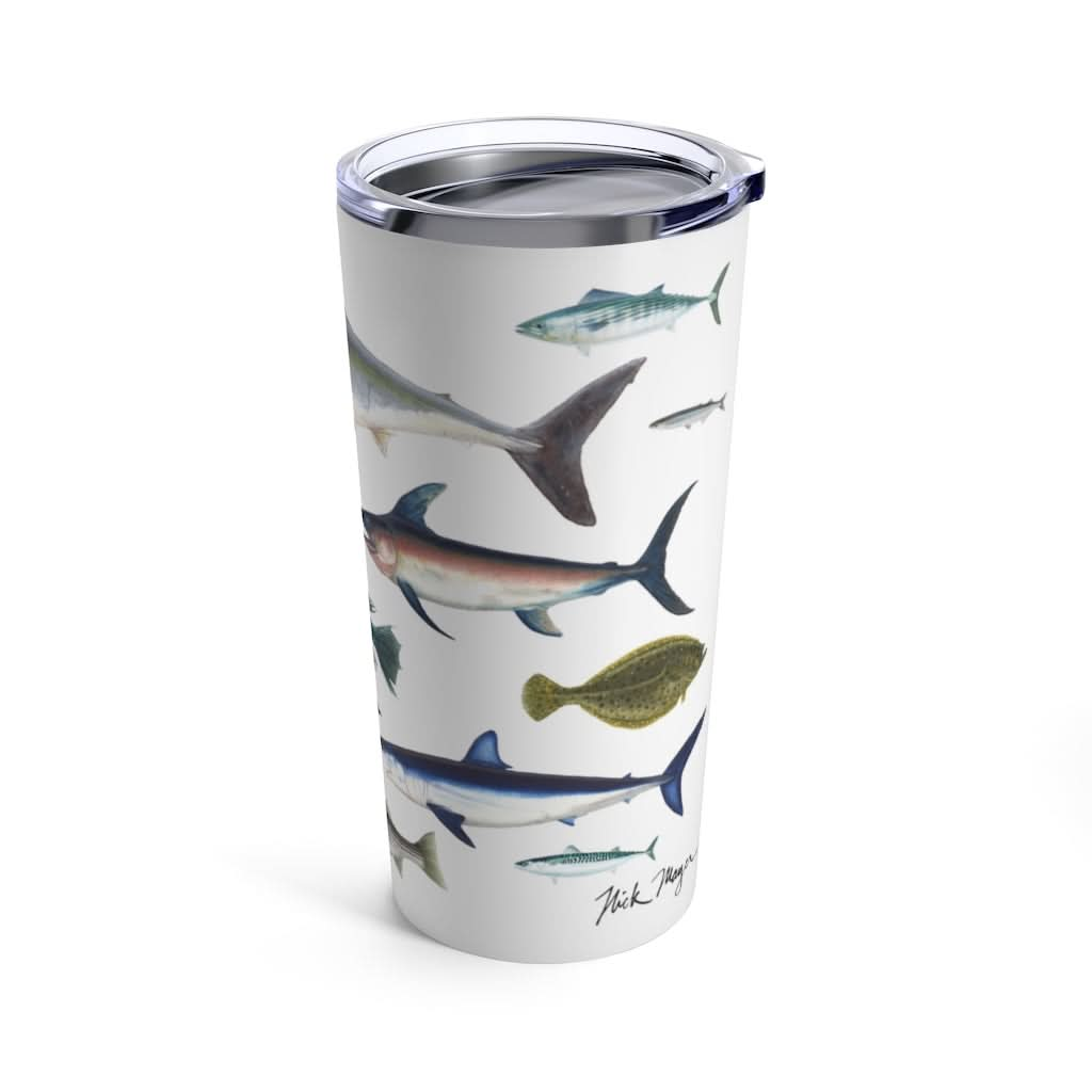 Ocean Fish, 20 oz Steel Tumbler