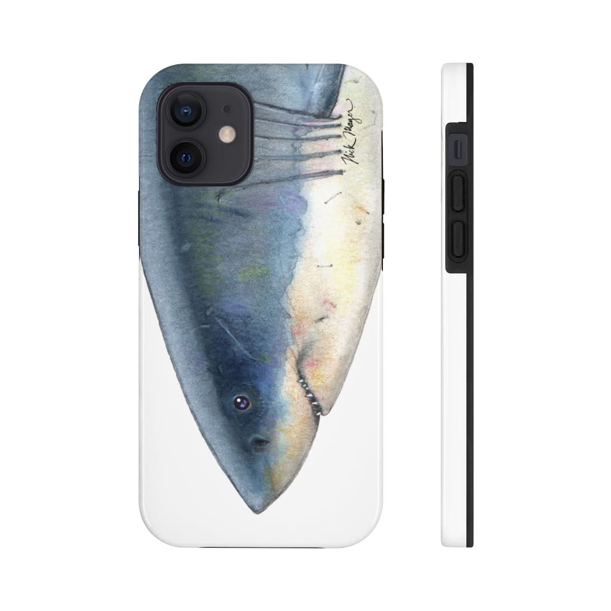 Great White Shark Face Phone Case (iPhone)