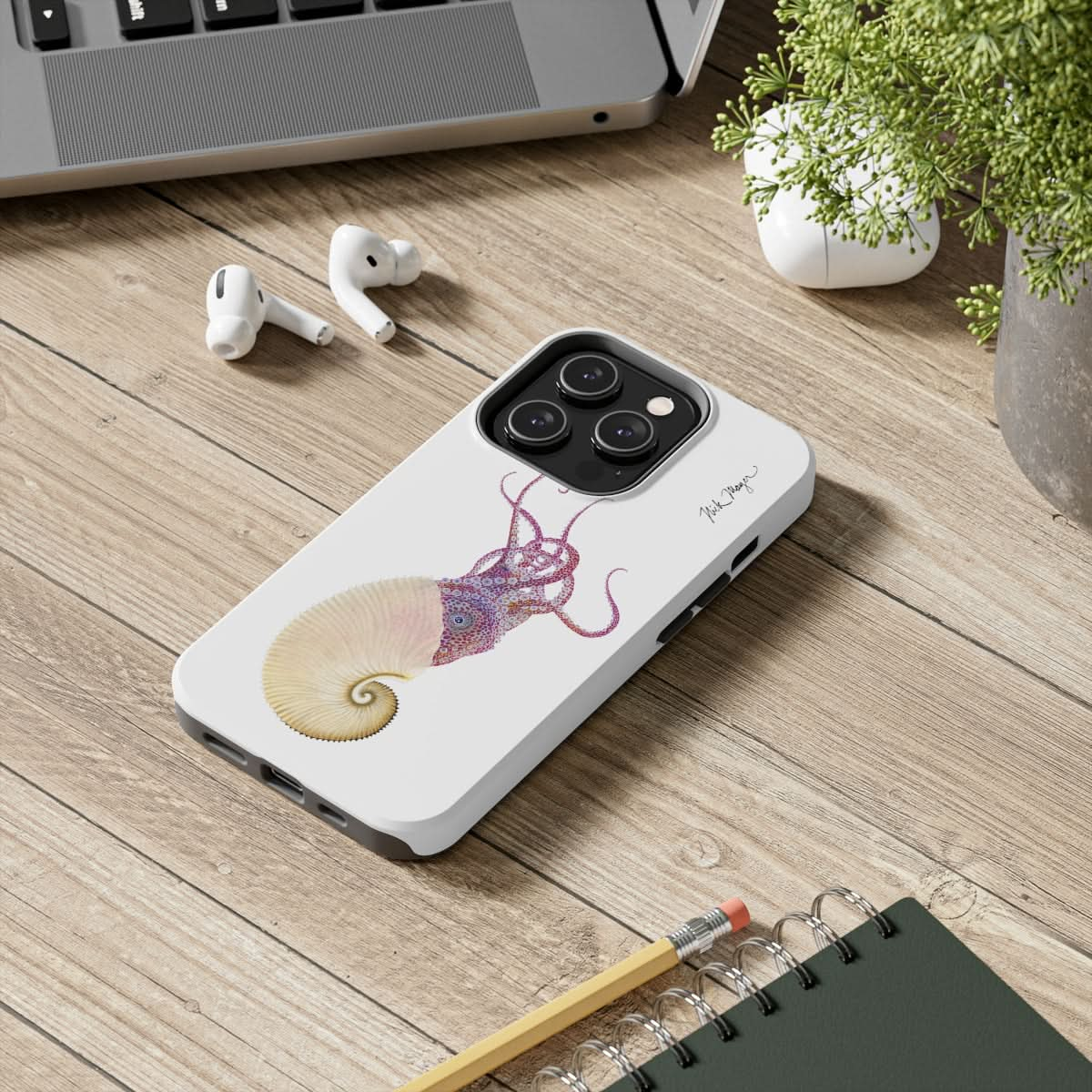 Paper Nautilus Phone Case (iPhone)