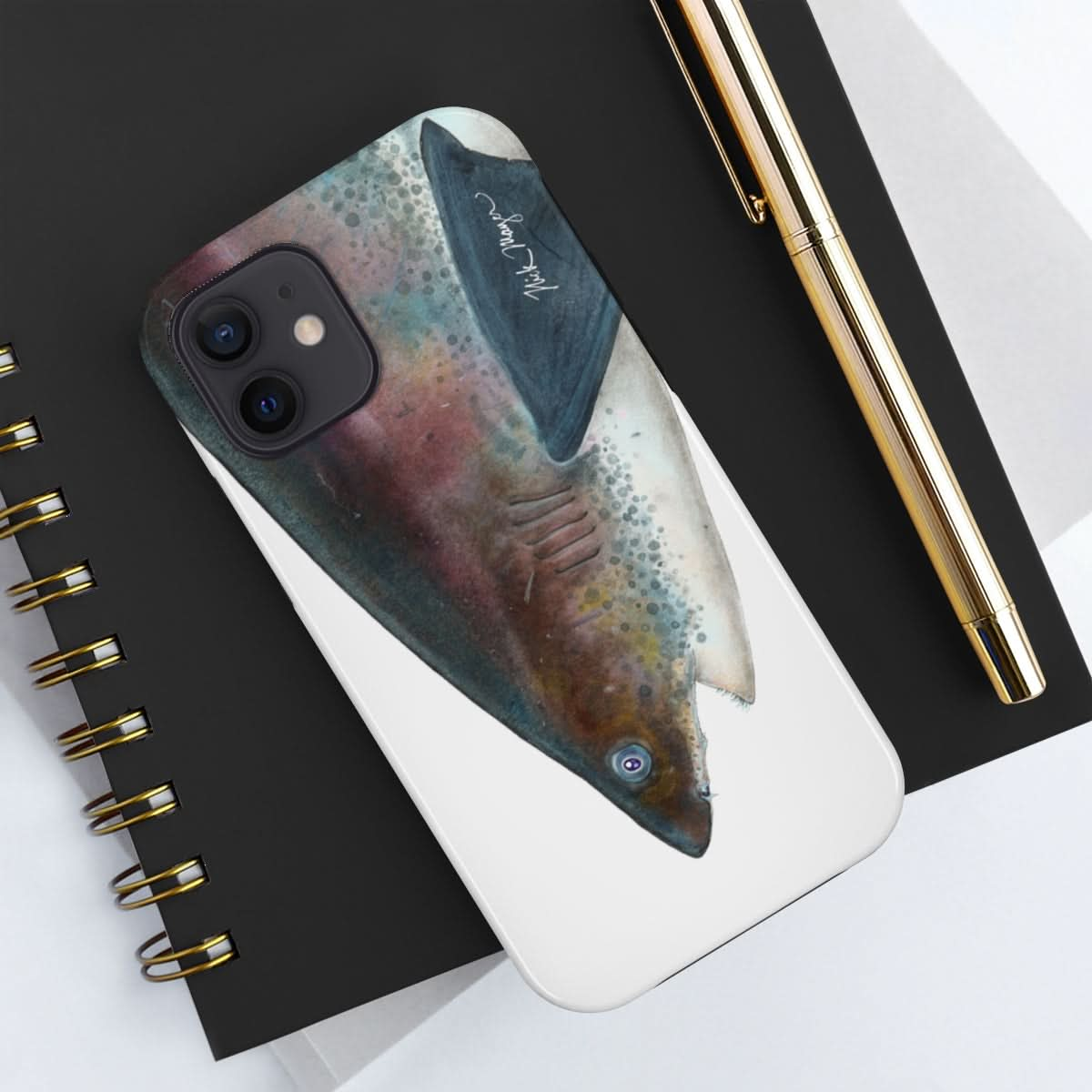 Thresher Shark Face Phone Case (iPhone)