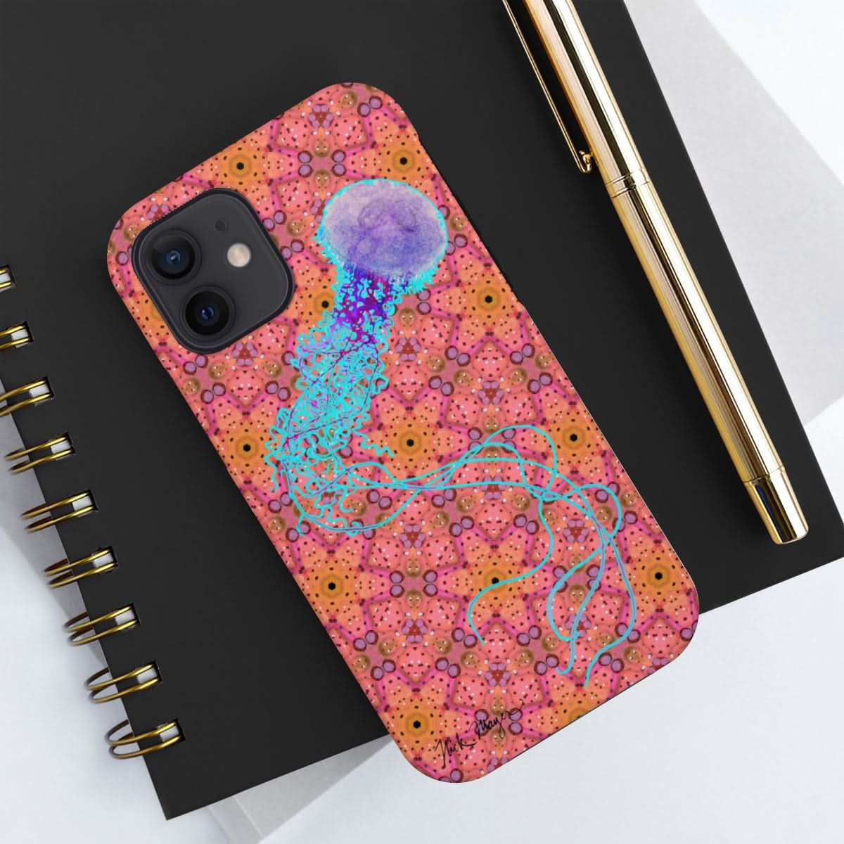 Psychedelic Jellyfish Phone Case (iPhone)