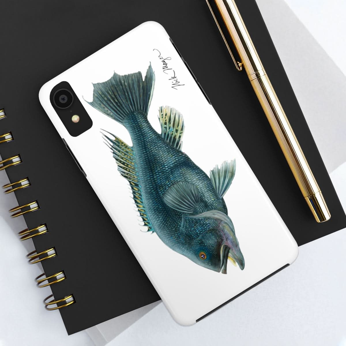 Black Sea Bass Phone Case (iPhone)