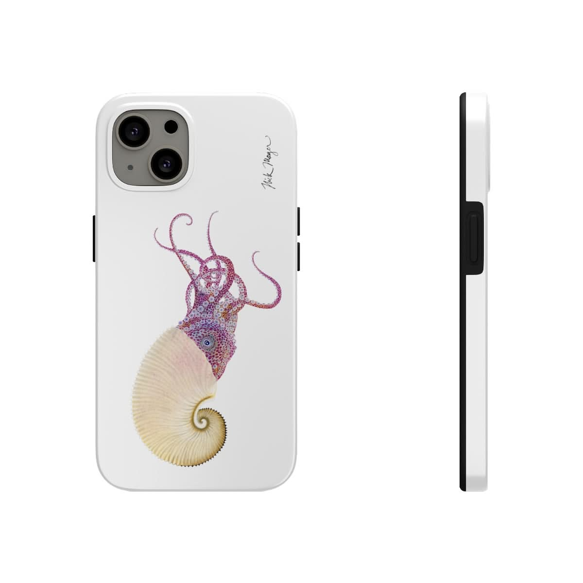 Paper Nautilus Phone Case (iPhone)