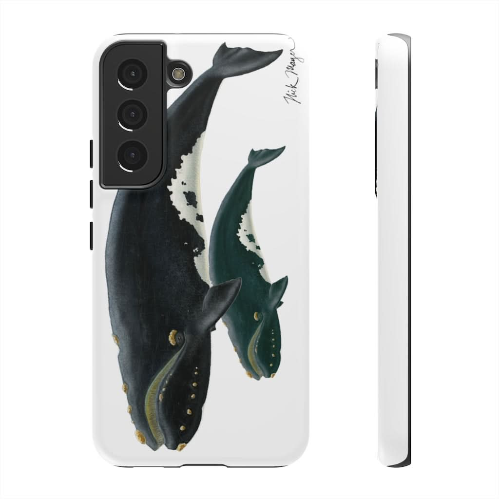 Mother & Calf Right Whale Phone Case (Samsung)