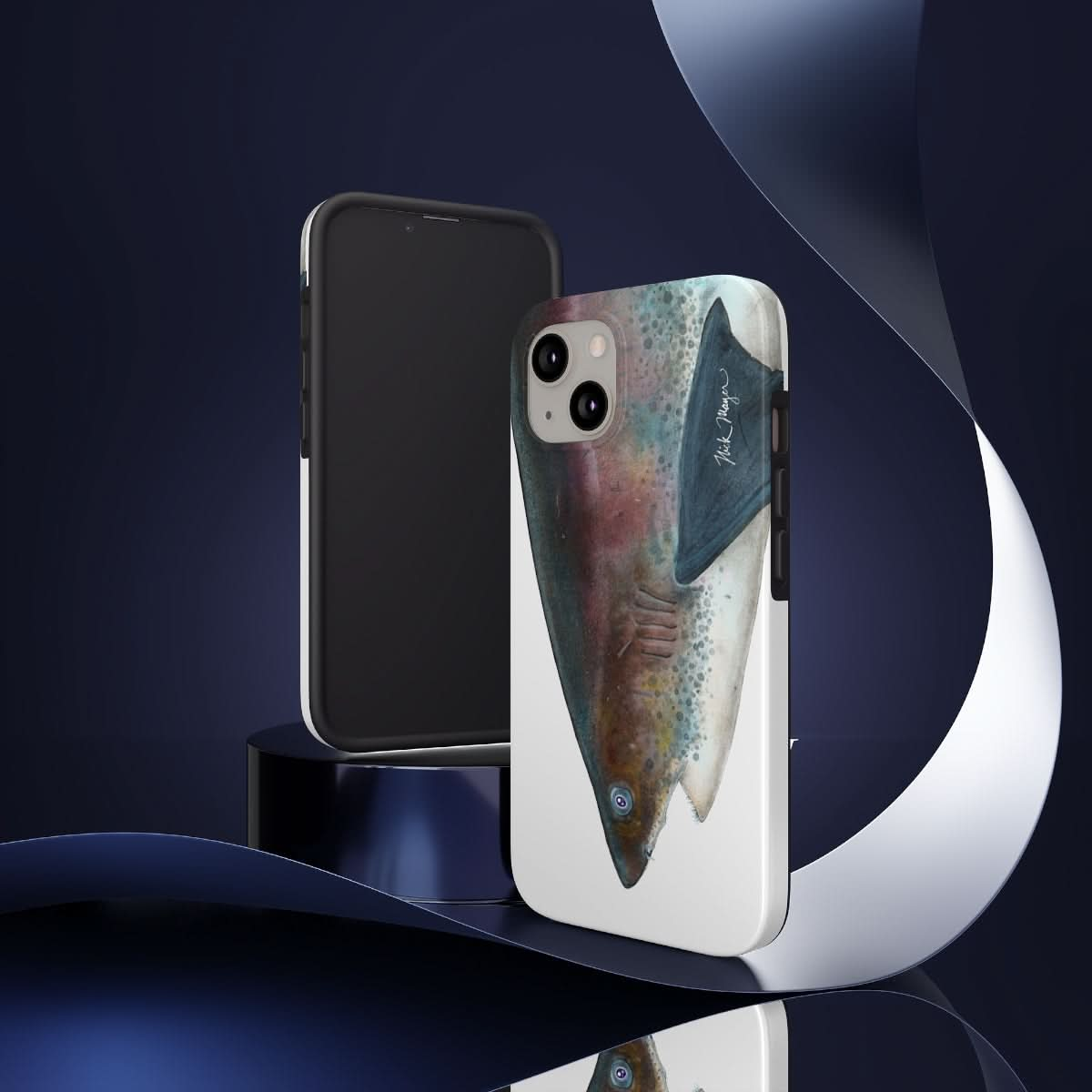 Thresher Shark Face Phone Case (iPhone)