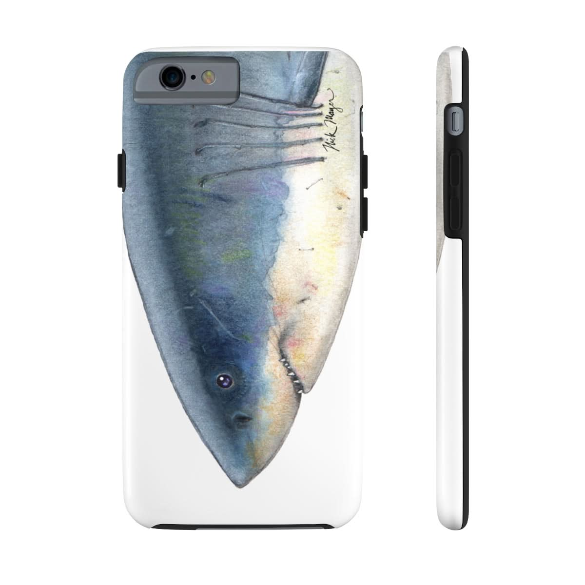 Great White Shark Face Phone Case (iPhone)