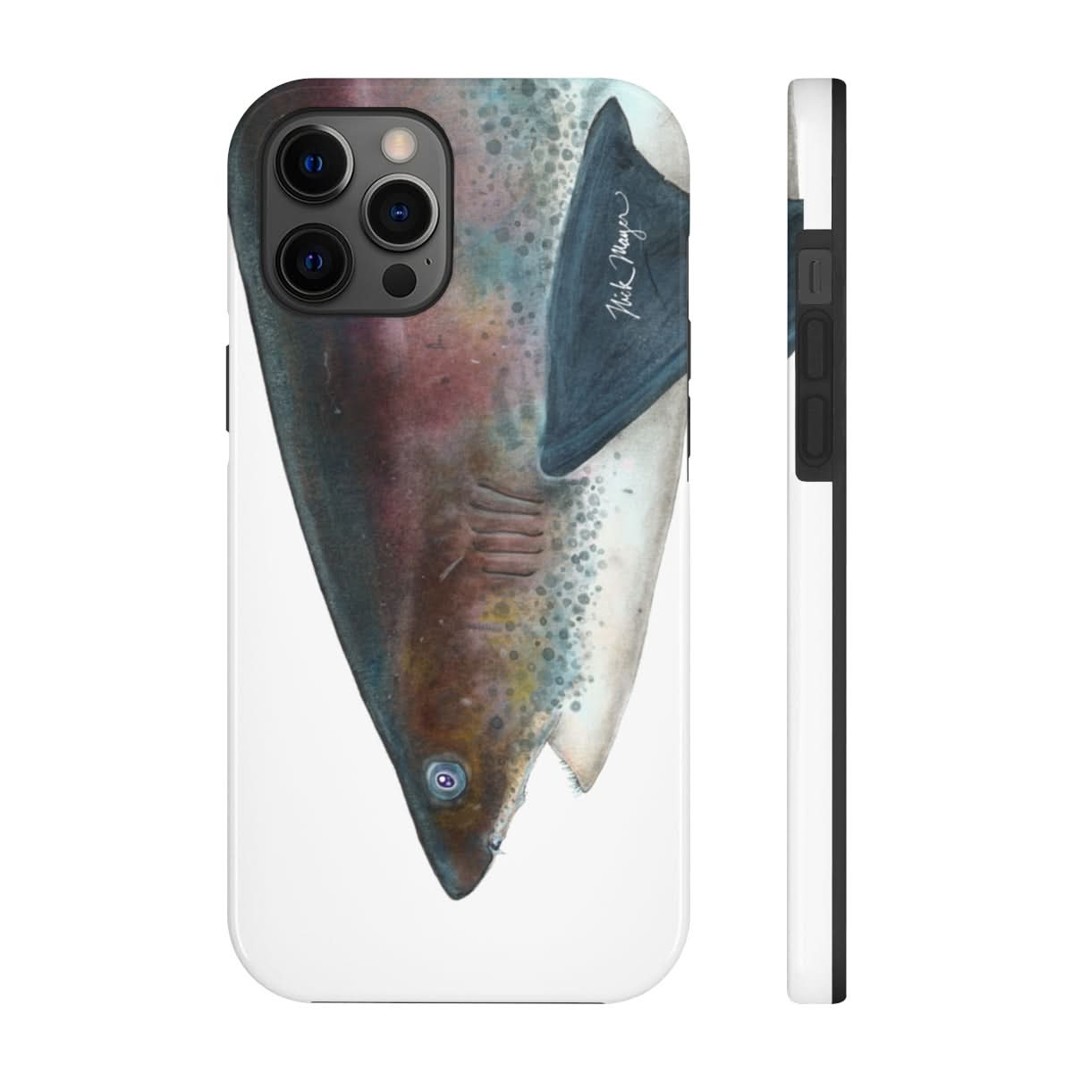 Thresher Shark Face Phone Case (iPhone)