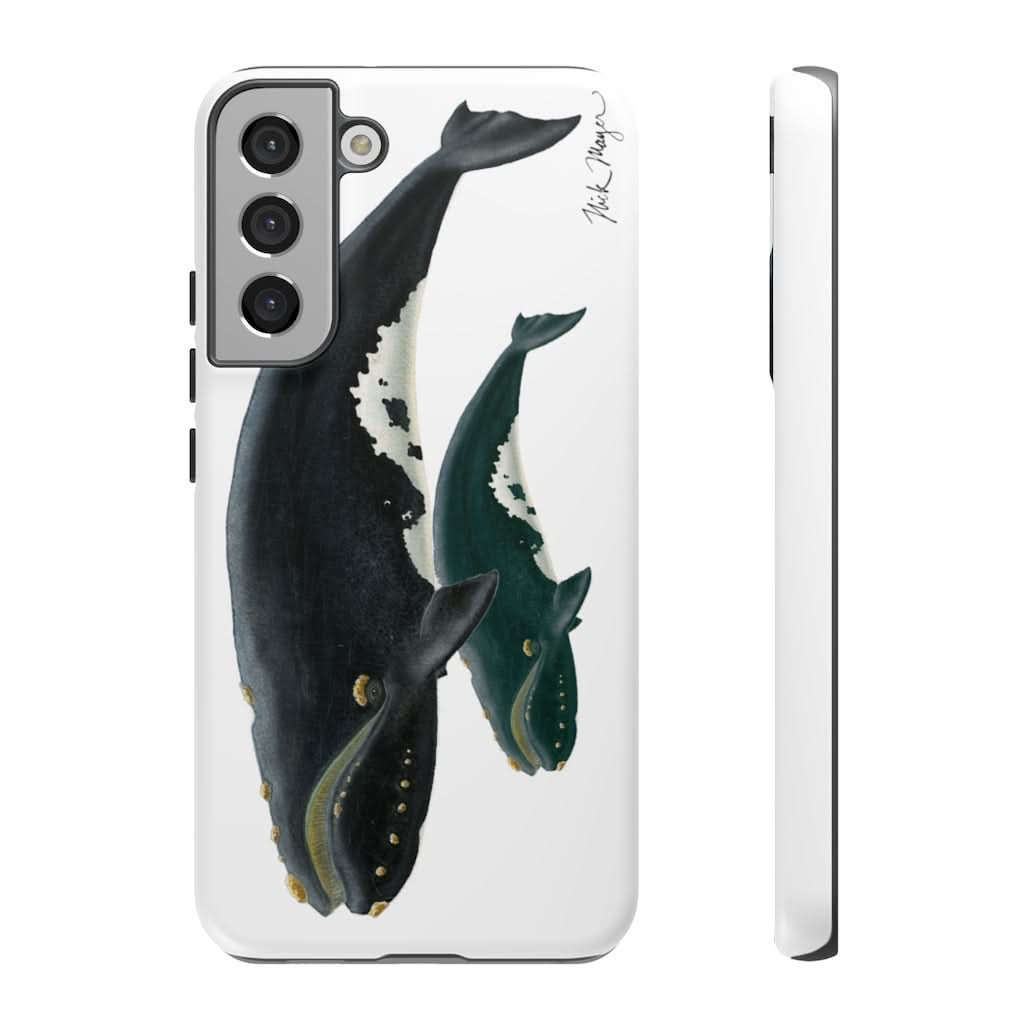 Mother & Calf Right Whale Phone Case (Samsung)