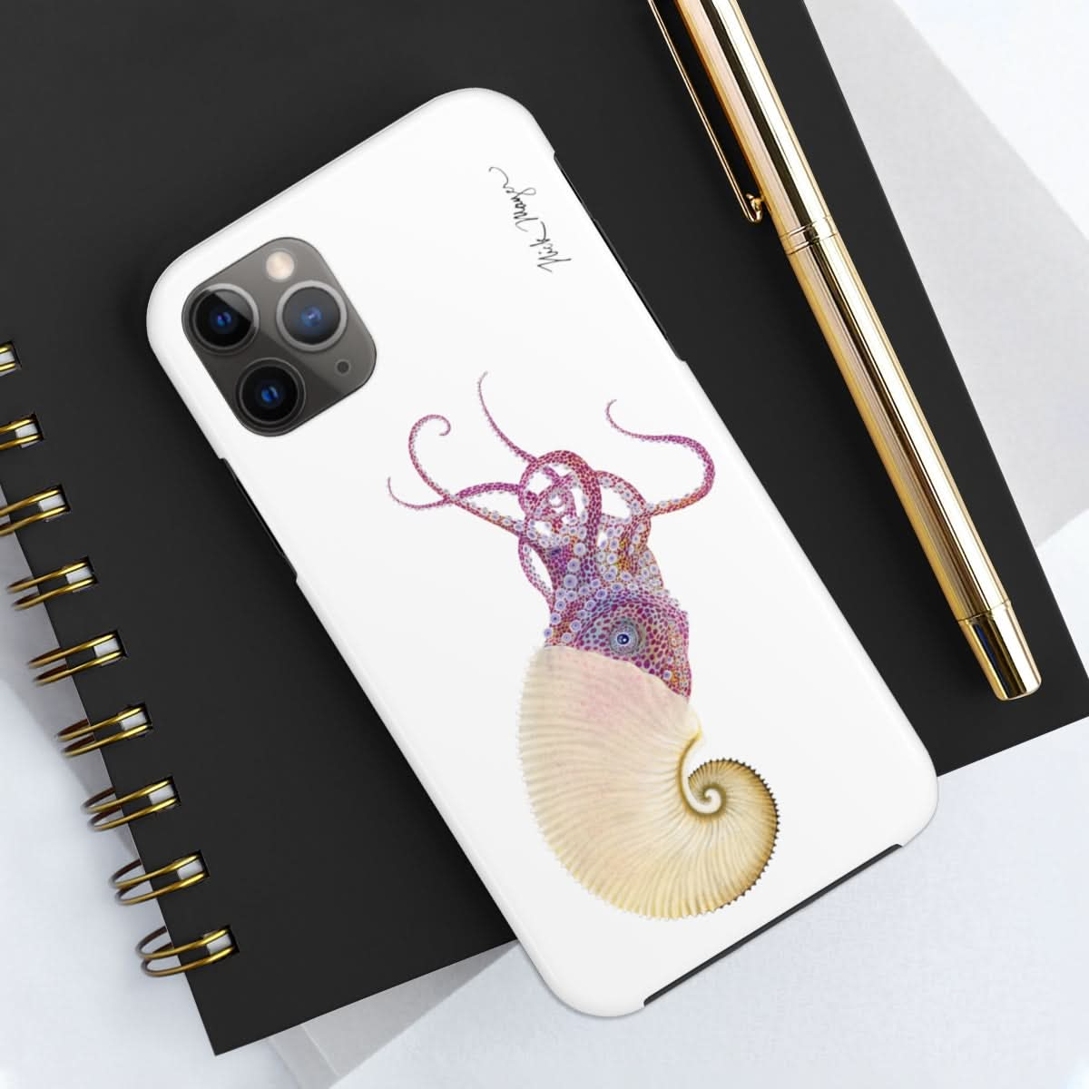 Paper Nautilus Phone Case (iPhone)