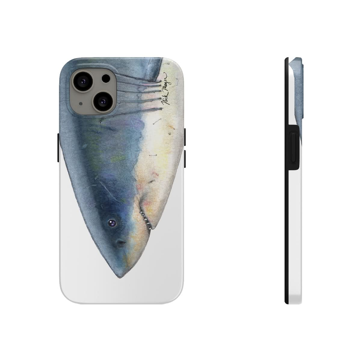 Great White Shark Face Phone Case (iPhone)