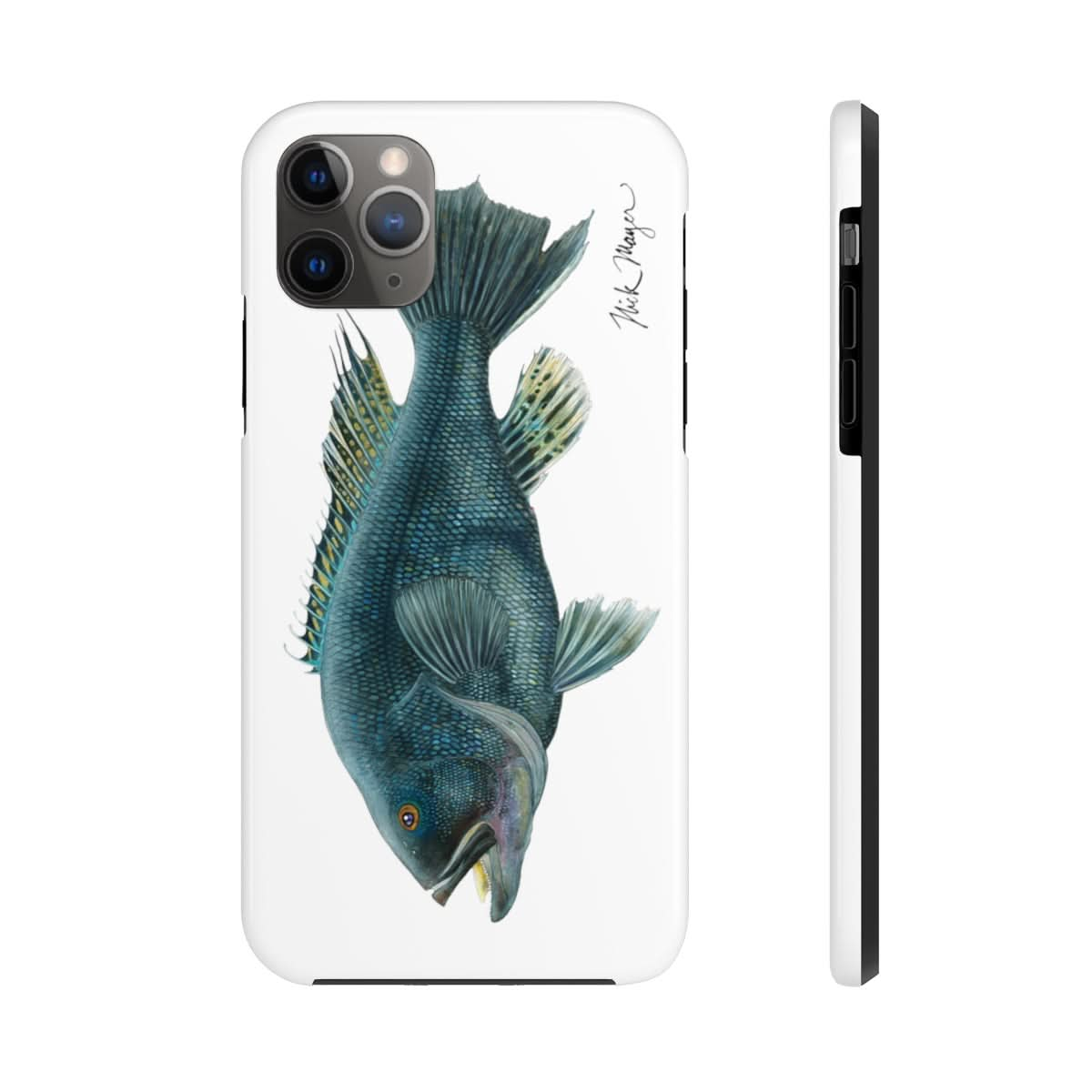 Black Sea Bass Phone Case (iPhone)