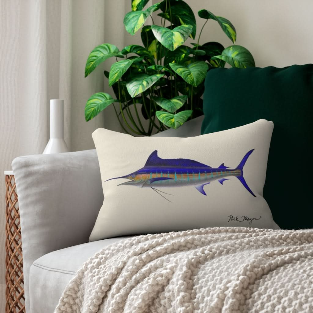 Marlin Throw Pillow