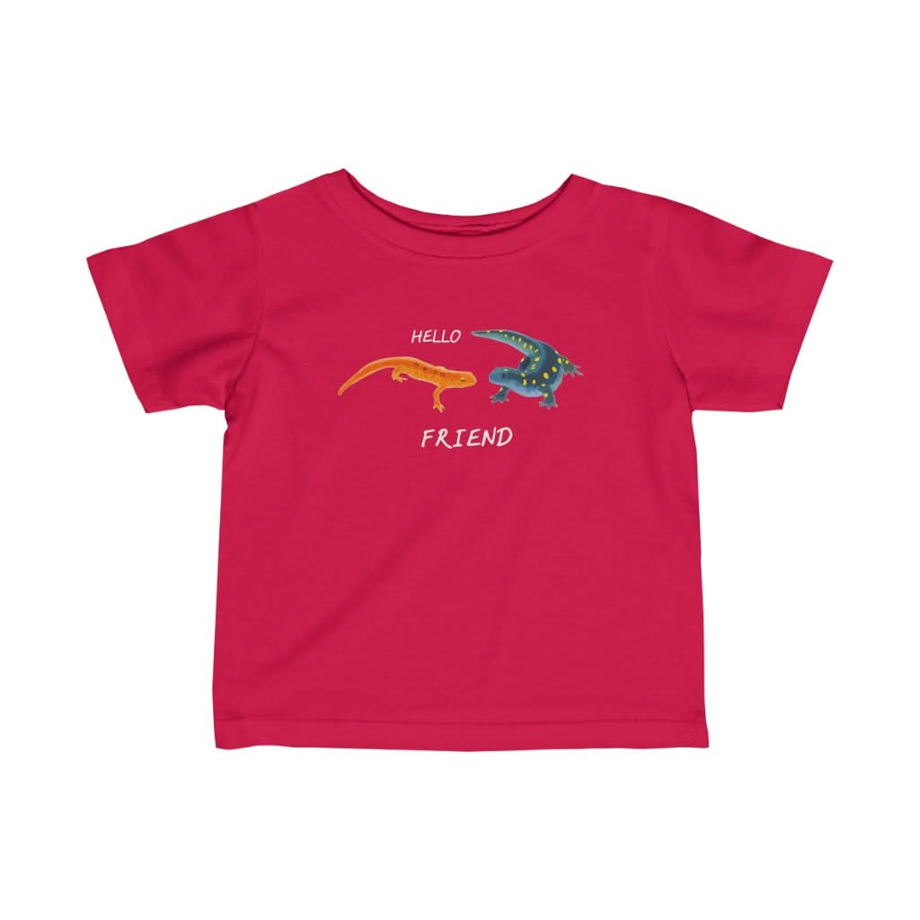 Hello Friend Infant Fine Jersey Tee