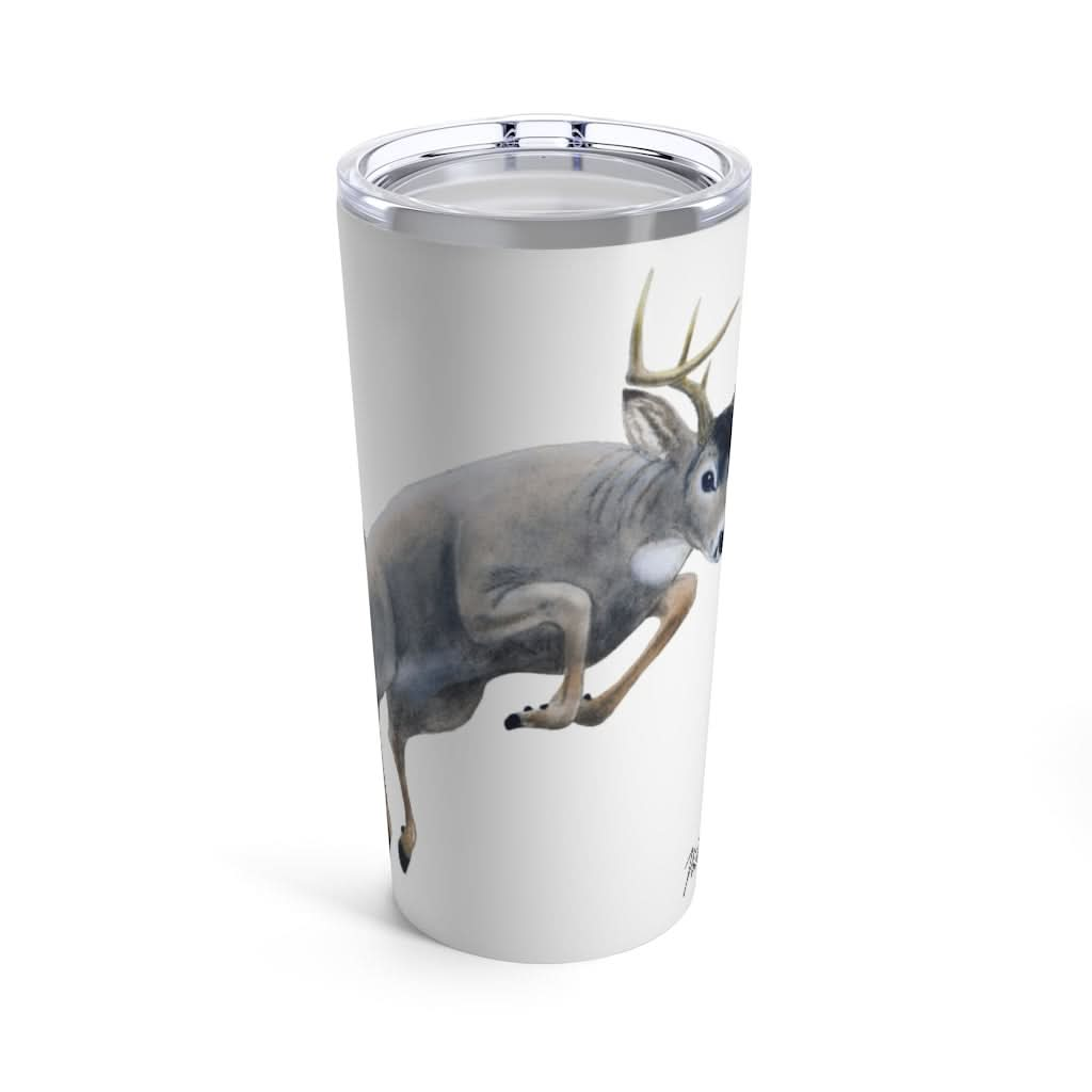 Whitetail Buck, 20 oz Steel Tumbler