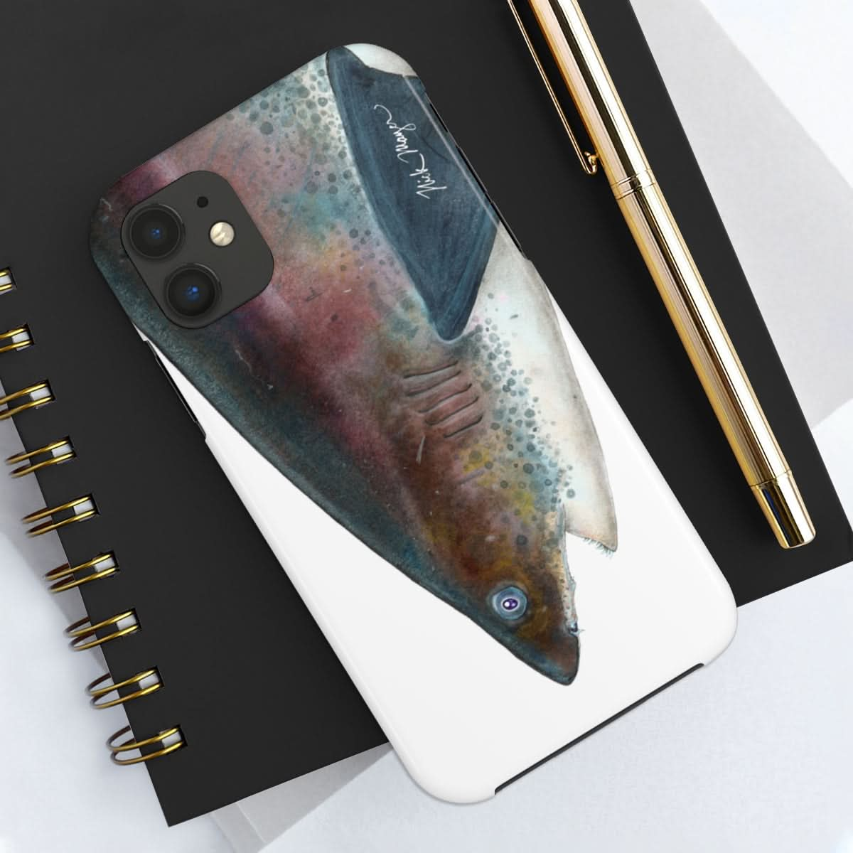 Thresher Shark Face Phone Case (iPhone)